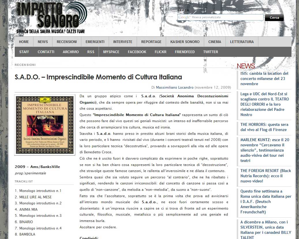 impattocultura